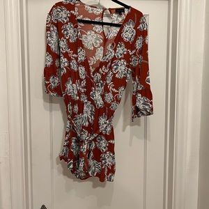 Who what wear floral romper.